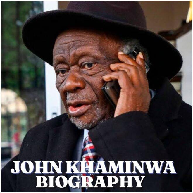 John Khaminwa Biography 2026: Age, Education, Career, Family, Net Worth and Legacy